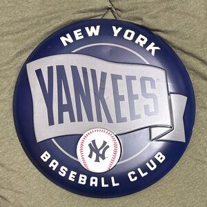 New York Yankees Blue and Gray Wall Decor